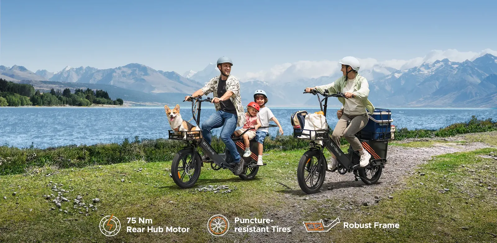 Bicicleta Eléctrica ENGWE LE20 — Diseñado para Aventuras Resistentes