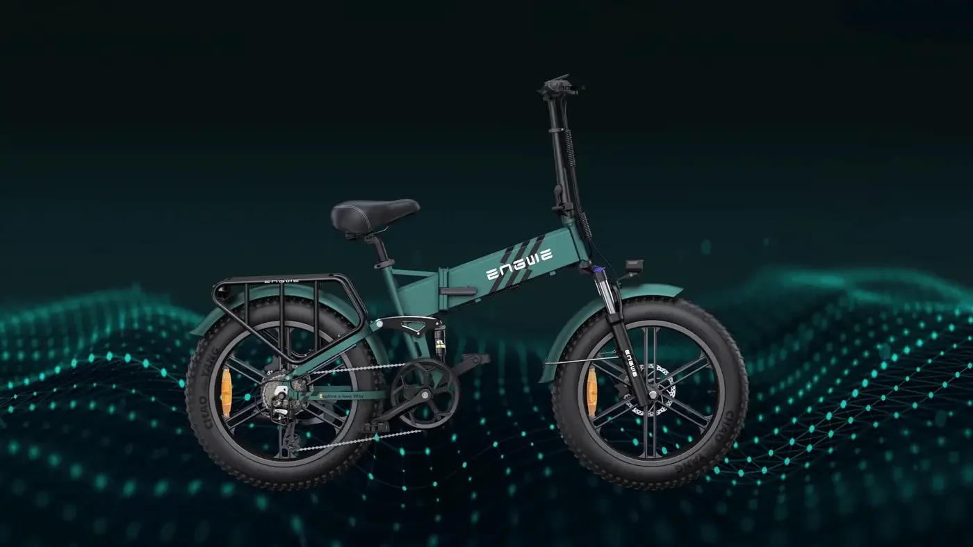 Bicicleta eléctrica ENGINE PRO 2.0 — Suspensión completa