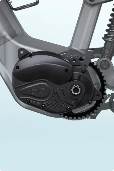 Mivice mid-drive motor with torque sensor of the MapFour Roam