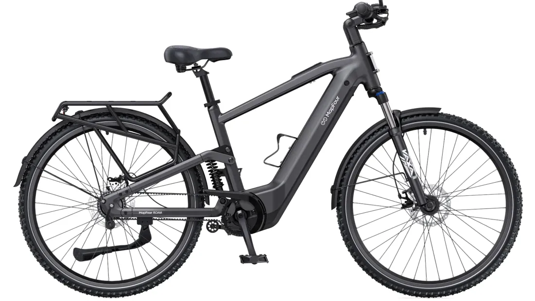 MapFour Roam with step-over frame, side view