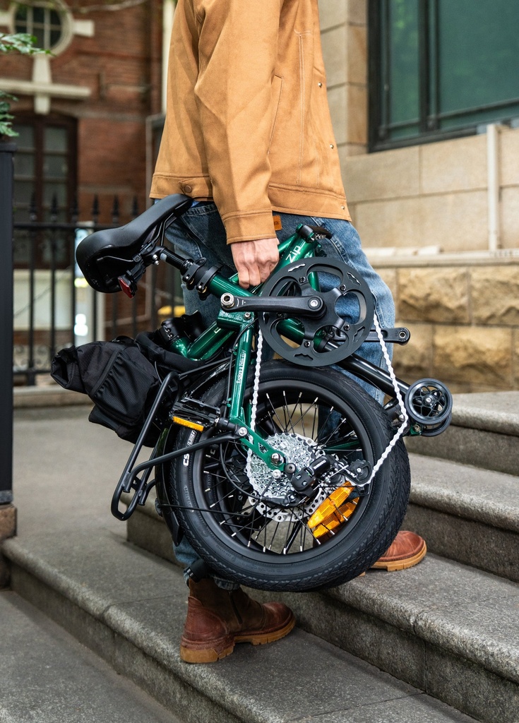 ENGWE ZIP Olive Green - Front