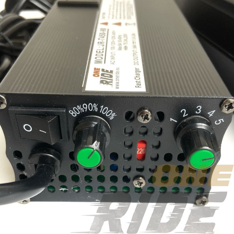 84V 1-5A Oneride smart fast charger for Kingsong / Inmotion electric unicycles